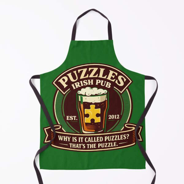Item preview, Puzzles Irish Pub Vintage Beer Logo designed and sold by agearb.