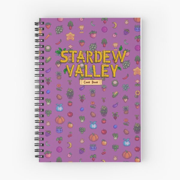 Item preview, Stardew Valley: Cook Book designed and sold by Bits & Bats.