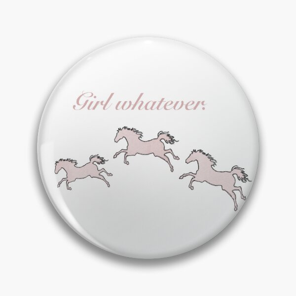 Item preview, Girl whatever horses meme designed and sold by elizabeth web ✿.