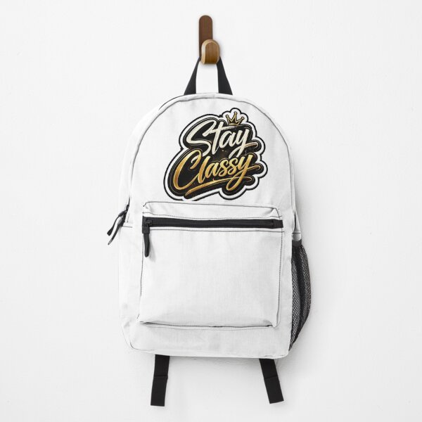 Item preview, Stay Classy Typography Sticker | Luxury Aesthetic Quote Design | Minimal Elegant T-Shirt Graphic designed and sold by Sticker Sprout.