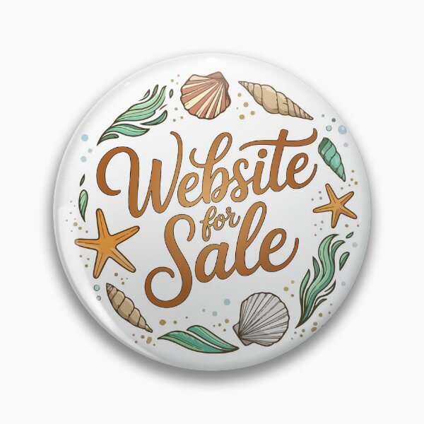 Item preview, Vintage Coastal Website for Sale Business Hand Lettering Typography designed and sold by PixelWaveBD.