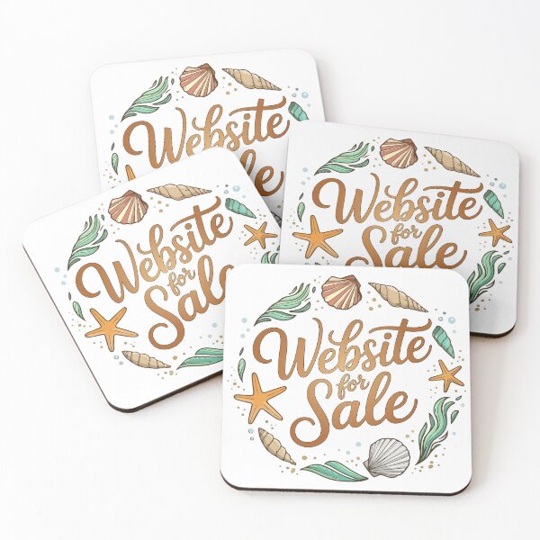 Item preview, Vintage Coastal Website for Sale Business Hand Lettering Typography designed and sold by PixelWaveBD.
