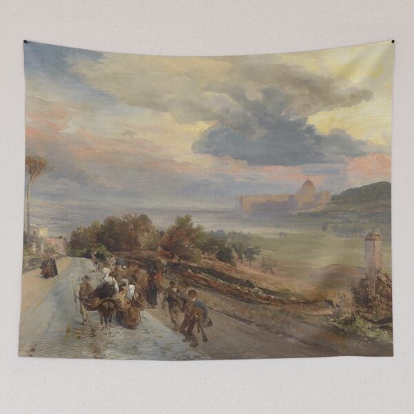Item preview, Via Cassia Near Rome With A View Of The Vatican designed and sold by SharonTheFirst.