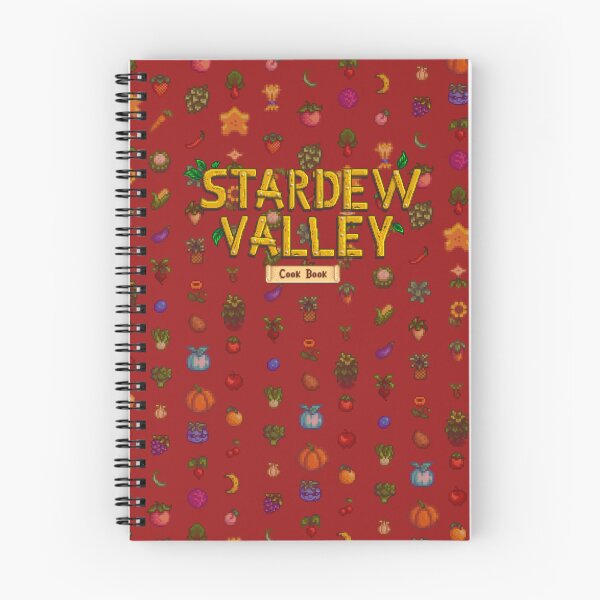 Item preview, Stardew Valley: Cook Book designed and sold by Bits & Bats.