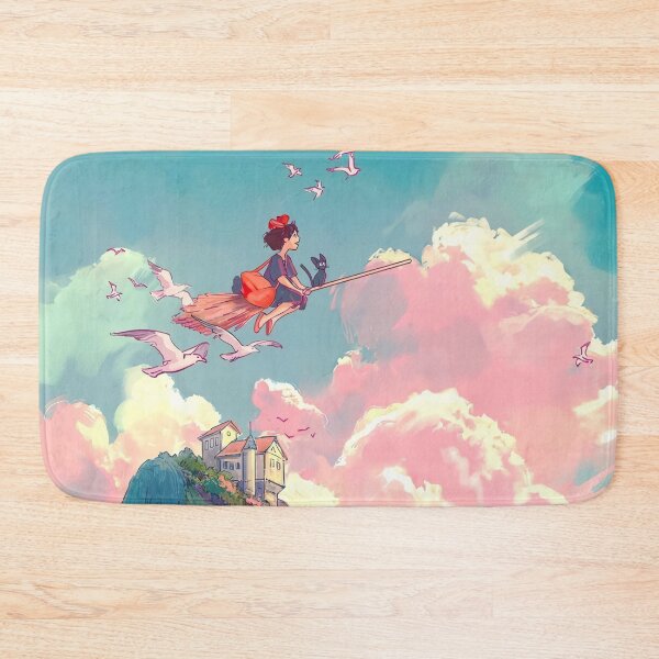 Item preview, Cute kawaii art girl [[kiki's]] go -%[ghiblis]%- flying aways free designed and sold by Wenddys.