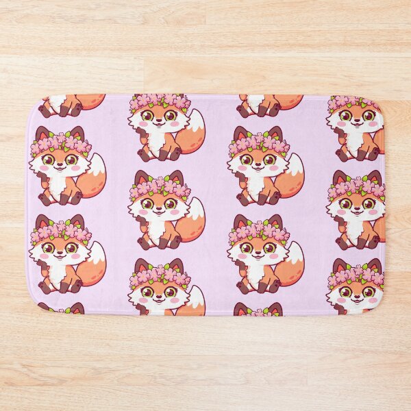 Item preview, Cute Sakura Fox Reimagined  designed and sold by CherryPinkArt.