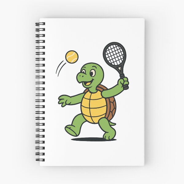 Item preview, Little turtle play tennis designed and sold by DKunic.