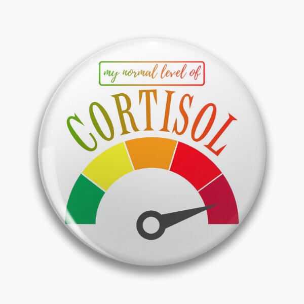 Item preview, My Normal Level of Cortisol Meme designed and sold by SilverOutlining.
