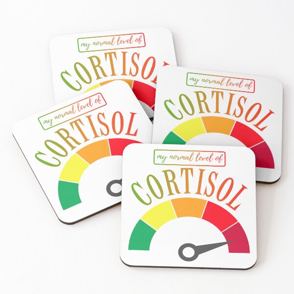 Item preview, My Normal Level of Cortisol Meme designed and sold by SilverOutlining.