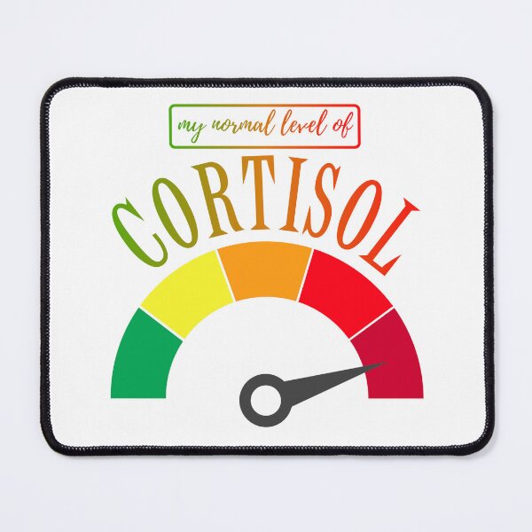 Item preview, My Normal Level of Cortisol Meme designed and sold by SilverOutlining.