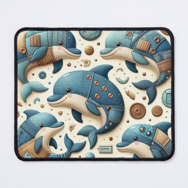 Item preview, Denim Dolphin Spirit designed and sold by Vanich-Panich.