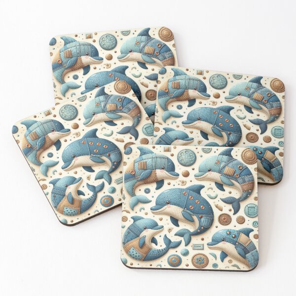 Item preview, Denim Dolphin Spirit  designed and sold by Vanich-Panich.