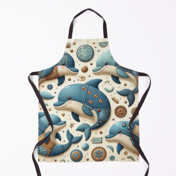 Item preview, Denim Dolphin Spirit designed and sold by Vanich-Panich.