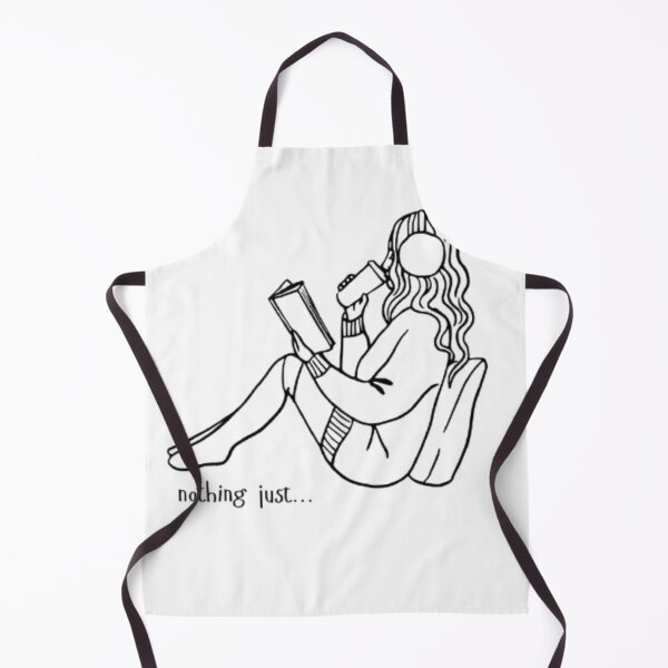 Item preview, Introvert Reading Girl | Book Lover Aesthetic | Cozy Minimal Line Art Design designed and sold by SOLIORA ATELIER.