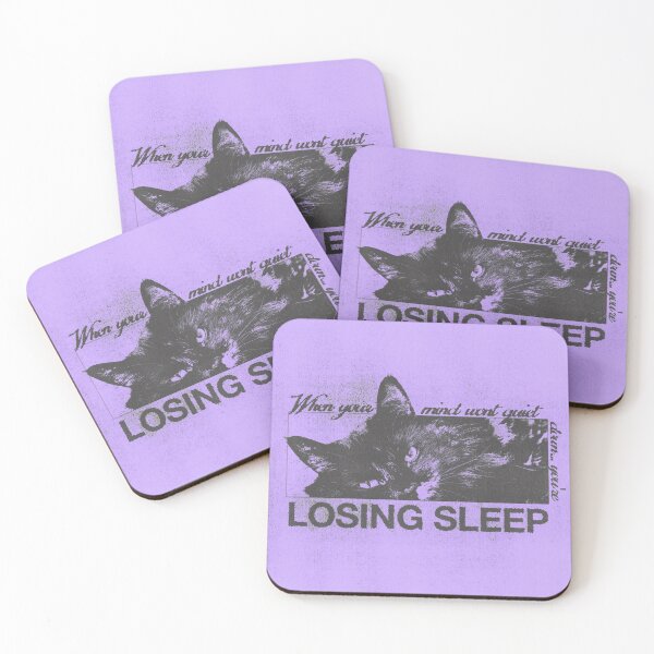 Item preview, Cat losing sleep design designed and sold by TransientArt11.