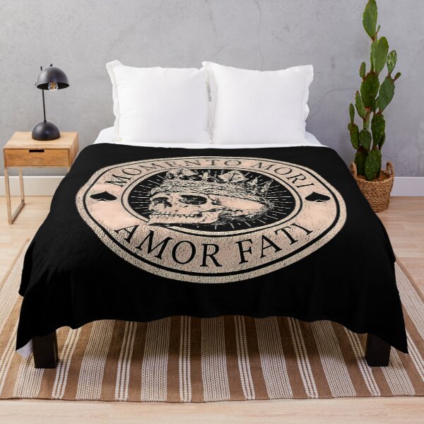 Item preview, Momento Mori Amor Fati Stoic Skull Art designed and sold by oundzcxem96.