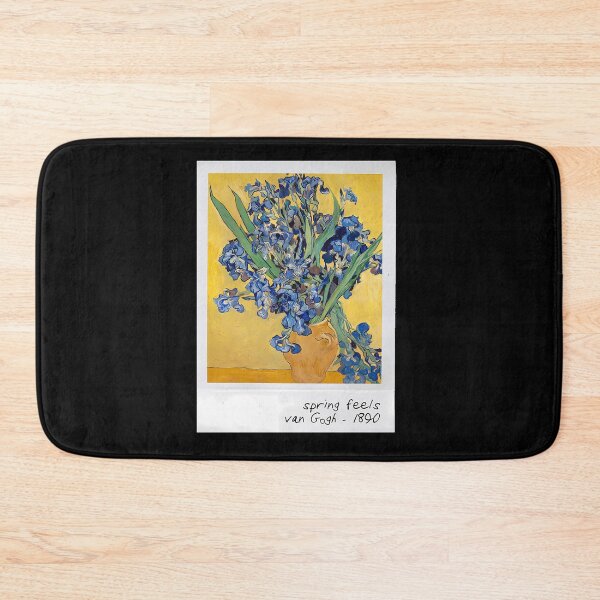 Item preview, Vintage Spring Irises Floral Painting designed and sold by oundzcxem96.