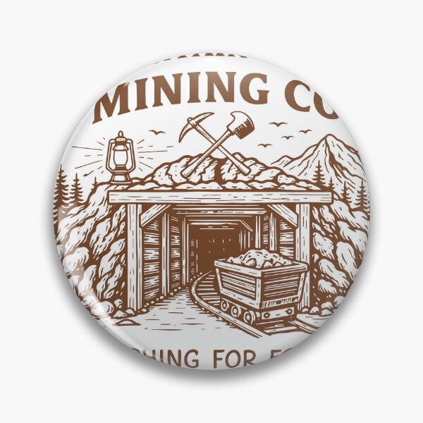 Item preview, Vintage Mining Company T-Shirt designed and sold by Matinez Pink.