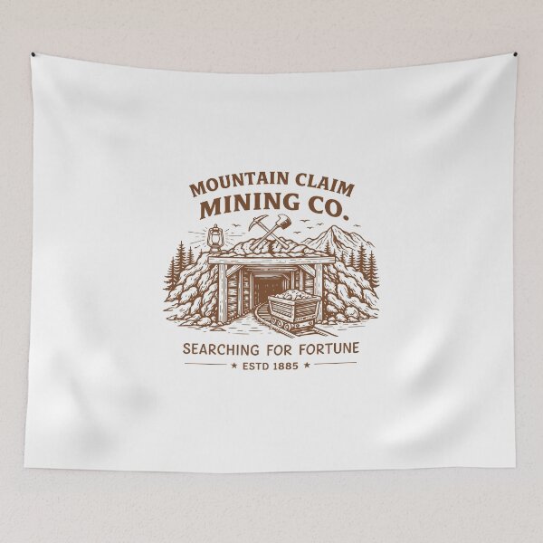 Item preview, Vintage Mining Company T-Shirt designed and sold by Matinez Pink.
