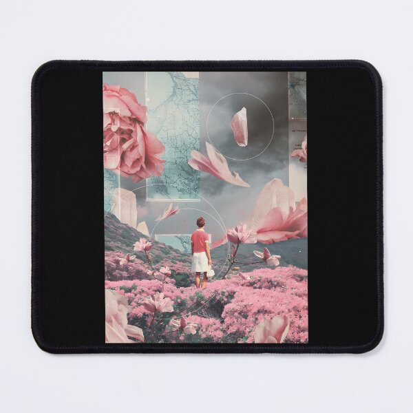 Item preview, Surreal Pink Landscape Giant Rose Art designed and sold by oundzcxem96.
