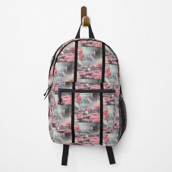 Item preview, Surreal Pink Landscape Giant Rose Art designed and sold by oundzcxem96.