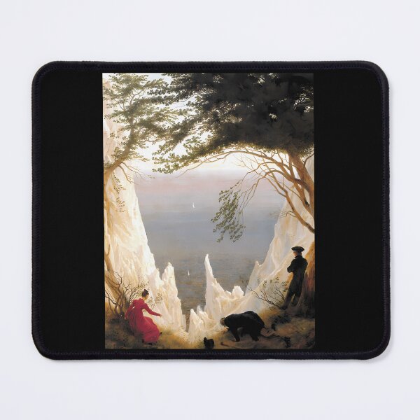 Item preview, Chalk Cliffs Vintage Romanticism Painting designed and sold by oundzcxem96.