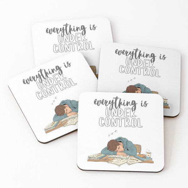 Item preview, Everything Is Under Control Sleeping Man  designed and sold by SilverOutlining.