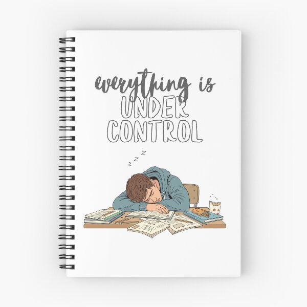 Item preview, Everything Is Under Control Sleeping Man designed and sold by SilverOutlining.