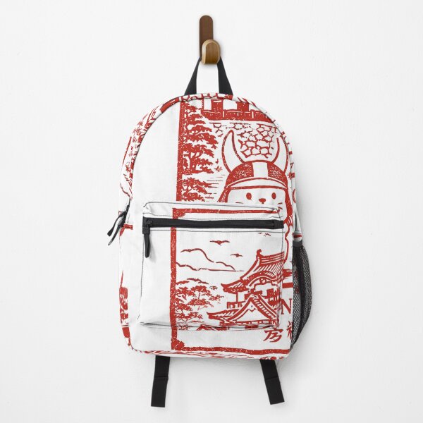 Item preview, Japanese Castle Cat Samurai T-Shirt designed and sold by Matinez Pink.