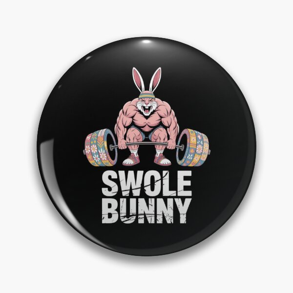 Item preview, Swole Bunny Lifting Egg Weights - Funny Easter Workout designed and sold by 404wearpl.
