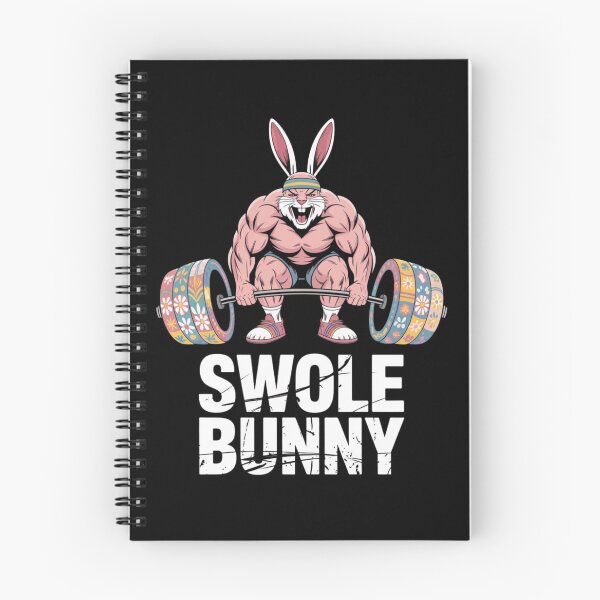 Item preview, Swole Bunny Lifting Egg Weights - Funny Easter Workout designed and sold by 404wearpl.