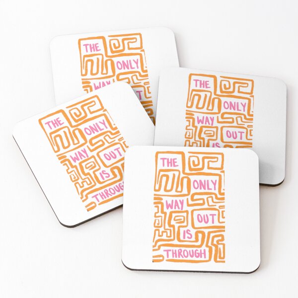 Item preview, the only way out is through designed and sold by indie cottage.