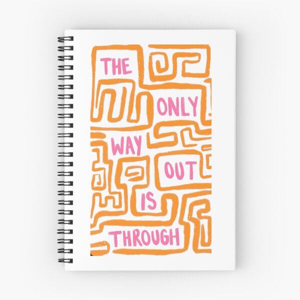 Item preview, the only way out is through designed and sold by indie cottage.