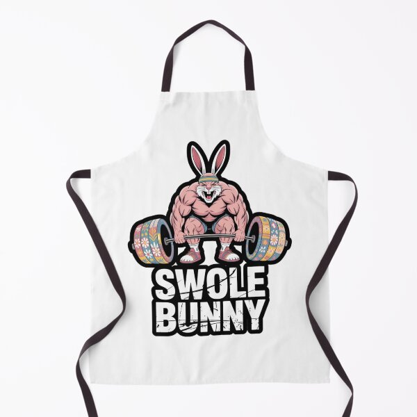 Item preview, Swole Bunny Lifting Egg Weights - Funny Easter Workout designed and sold by 404wearpl.
