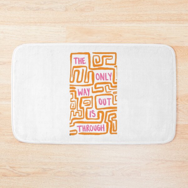 Item preview, the only way out is through designed and sold by indie cottage.