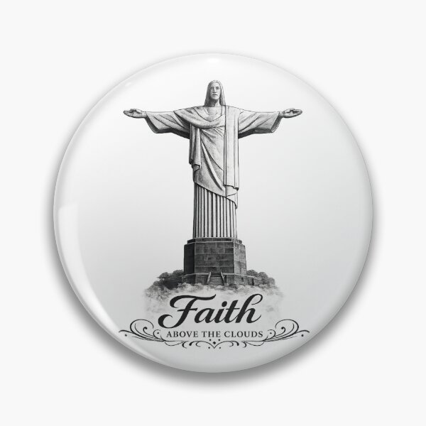 Item preview, Faith above the clouds | Travel Gift | Rio de Janeiro Brazil designed and sold by PRINTING-LAB.