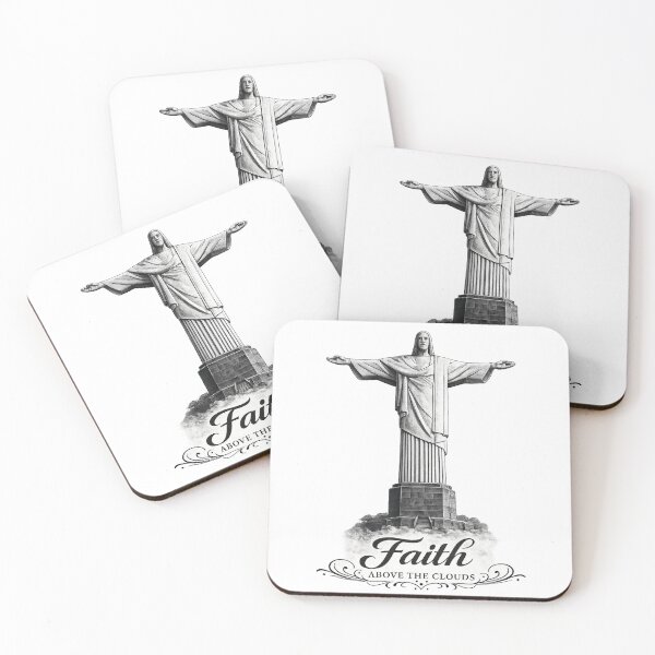 Item preview, Faith above the clouds | Travel Gift | Rio de Janeiro Brazil designed and sold by PRINTING-LAB.