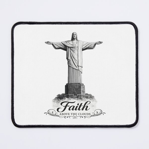 Item preview, Faith above the clouds | Travel Gift | Rio de Janeiro Brazil designed and sold by PRINTING-LAB.