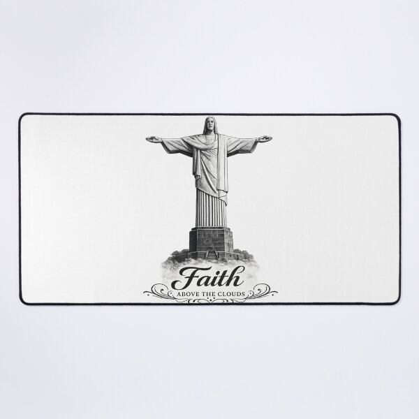 Item preview, Faith above the clouds | Travel Gift | Rio de Janeiro Brazil designed and sold by PRINTING-LAB.