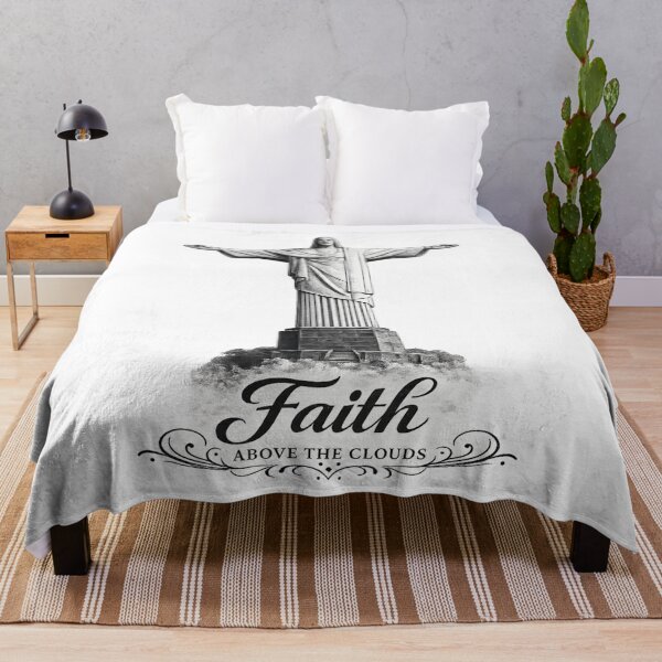 Item preview, Faith above the clouds | Travel Gift | Rio de Janeiro Brazil designed and sold by PRINTING-LAB.