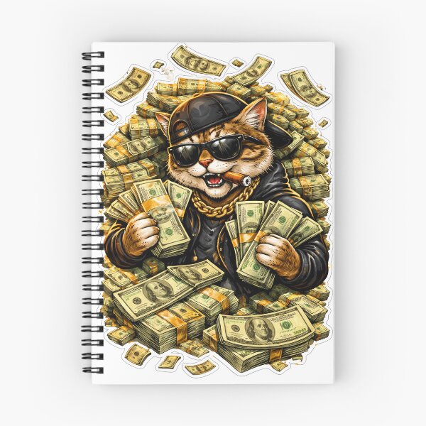 Item preview, ETF Investor Cat Money Boss Funny Trading Streetwear Design designed and sold by Busdriverstore.