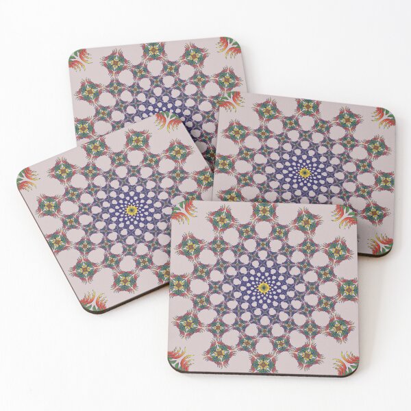 Item preview, Symmetric Fractal Bloom Pattern designed and sold by OIL Pattern Design .