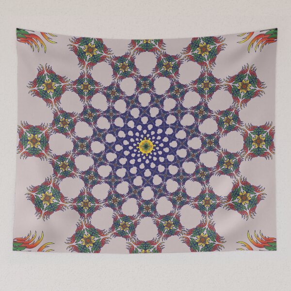 Item preview, Symmetric Fractal Bloom Pattern designed and sold by OIL Pattern Design .