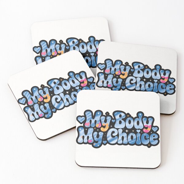 Item preview, My Body My Choice Y2K Chrome design designed and sold by Bionson Art.