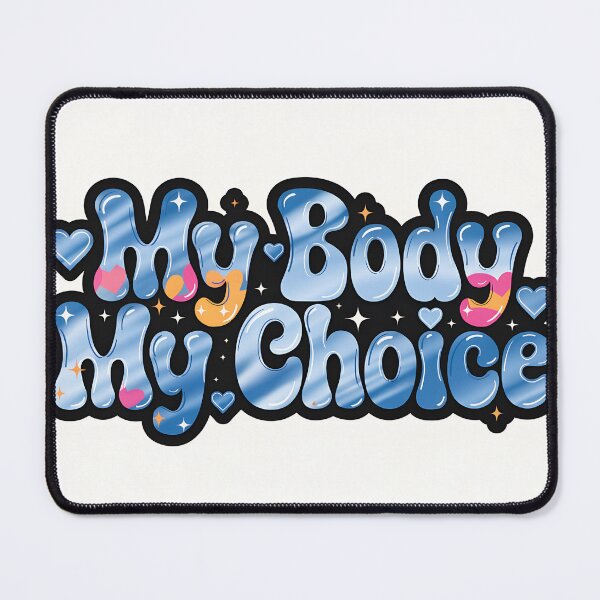 Item preview, My Body My Choice Y2K Chrome design designed and sold by Bionson Art.