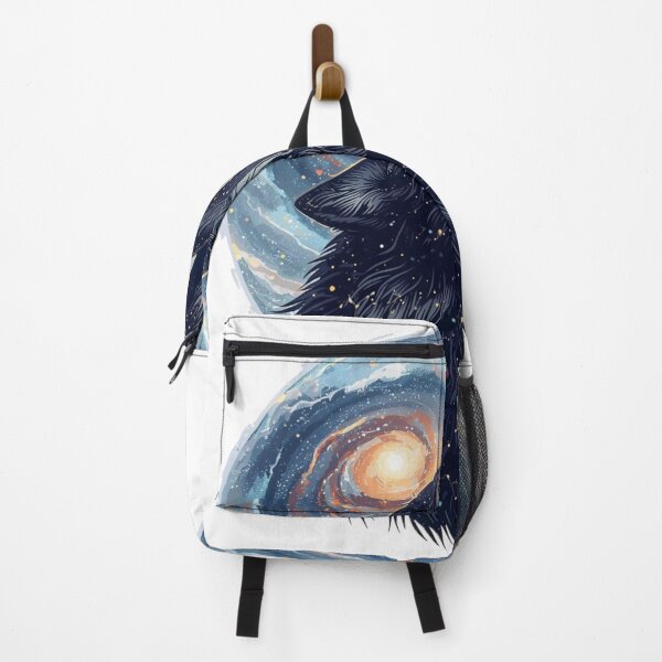 Item preview, Wolf of the Stars – Celestial Animal Illustration designed and sold by catcurio.