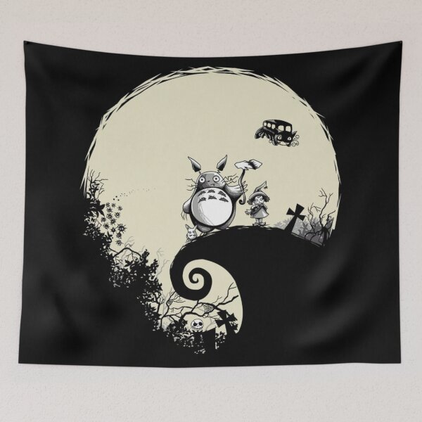 Item preview, Cute kawaii art monster with umbrela go -%[ghiblis]%- flying away dragon designed and sold by Wenddys.