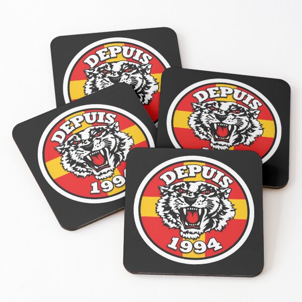 Item preview,  Red Tigers 1994 Cœur De Fureur designed and sold by canvasriddle.