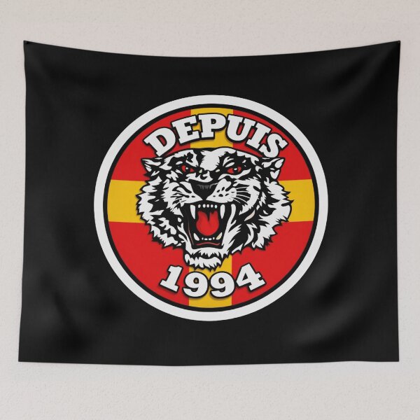 Item preview,  Red Tigers 1994 Cœur De Fureur designed and sold by canvasriddle.