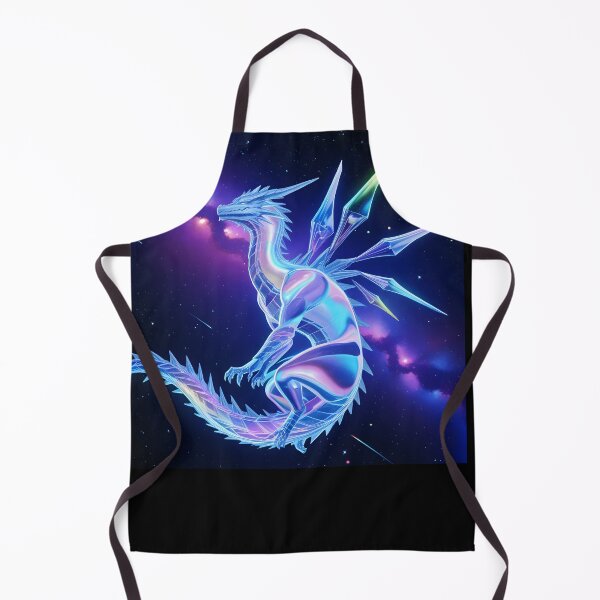 Item preview, Majestic Frost Crystal Dragon Mythical Ice Beast designed and sold by CrystalVanta.